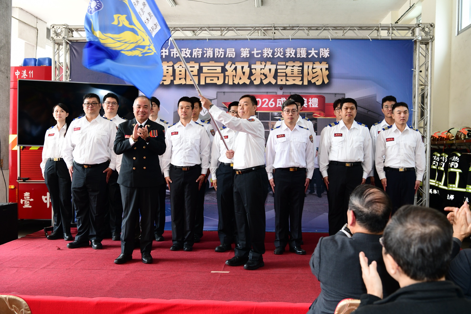 博館高級救護隊正式成軍!中市消防局攜手醫療指導醫師 啟動中國附醫急診葉克膜綠色通道